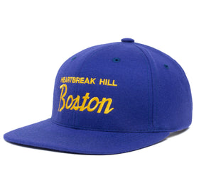 Heartbreak Hill wool baseball cap