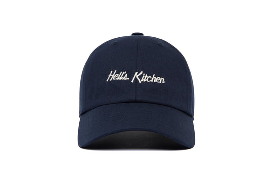 Hell's Kitchen Microscript Dad wool baseball cap