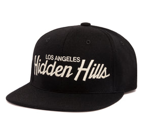 Hidden Hills wool baseball cap