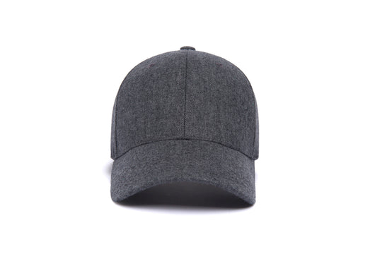 Clean Highway Snapback Curved Wool wool baseball cap