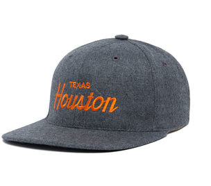 Houston wool baseball cap