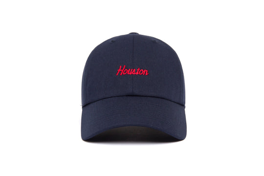 Houston Microscript Dad III wool baseball cap