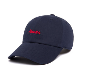 Houston Microscript Dad III wool baseball cap