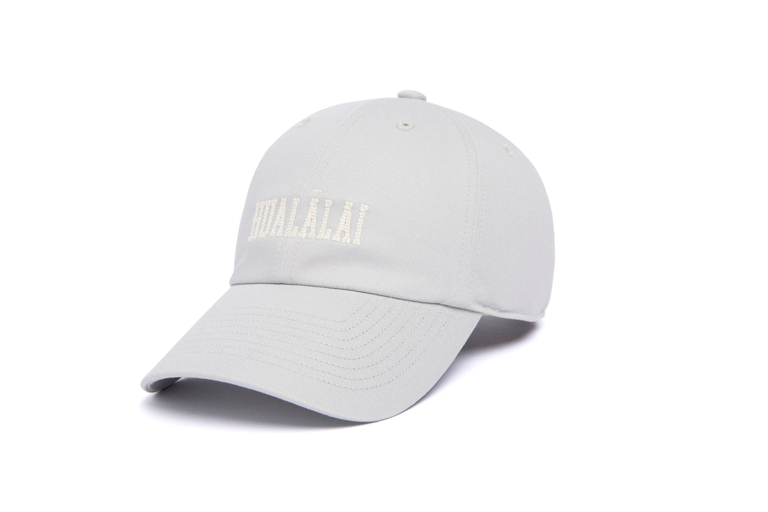 HUALALAI Micro Block Chain Dad wool baseball cap