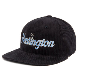 Huntington 6-Wale Cord wool baseball cap