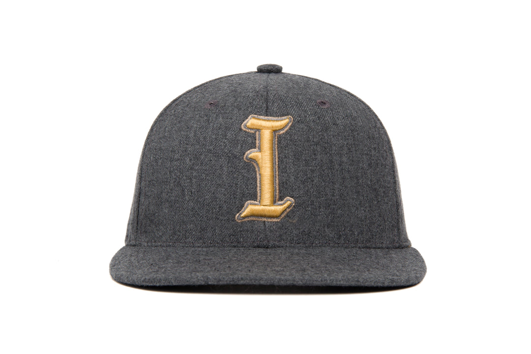 Ligature “I” 3D wool baseball cap