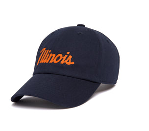 Illinois Chain Dad wool baseball cap