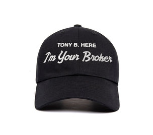 I'm Your Broker Dad wool baseball cap