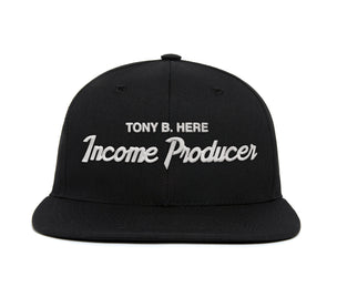 Income Producer II wool baseball cap