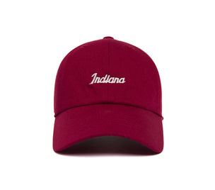 Indiana Microscript Dad wool baseball cap