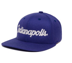 Indianapolis wool baseball cap