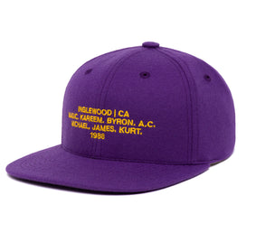 Inglewood 1988 Name wool baseball cap