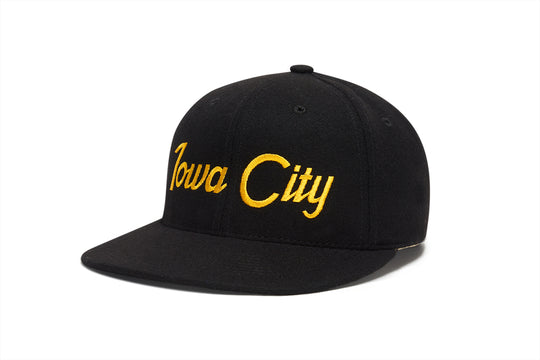 Iowa City wool baseball cap