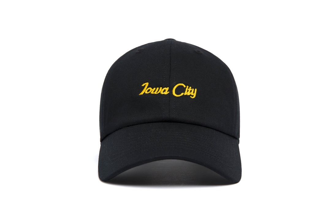 Iowa City Microscript Dad wool baseball cap