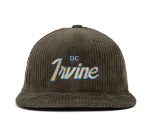 Irvine 6-Wale Cord wool baseball cap