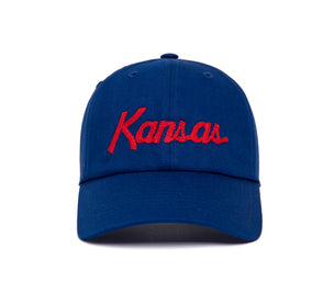 Kansas Chain Dad wool baseball cap