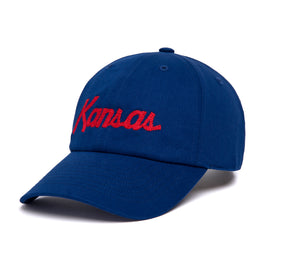 Kansas Chain Dad wool baseball cap