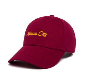 Kansas City Microscript Dad wool baseball cap