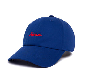 Kansas Microscript Dad wool baseball cap