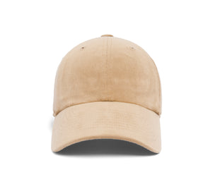 Clean Khaki 21-Wale Cord Dad Hat wool baseball cap