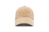 Clean Khaki 21-Wale Cord Dad Hat
    wool baseball cap indicator