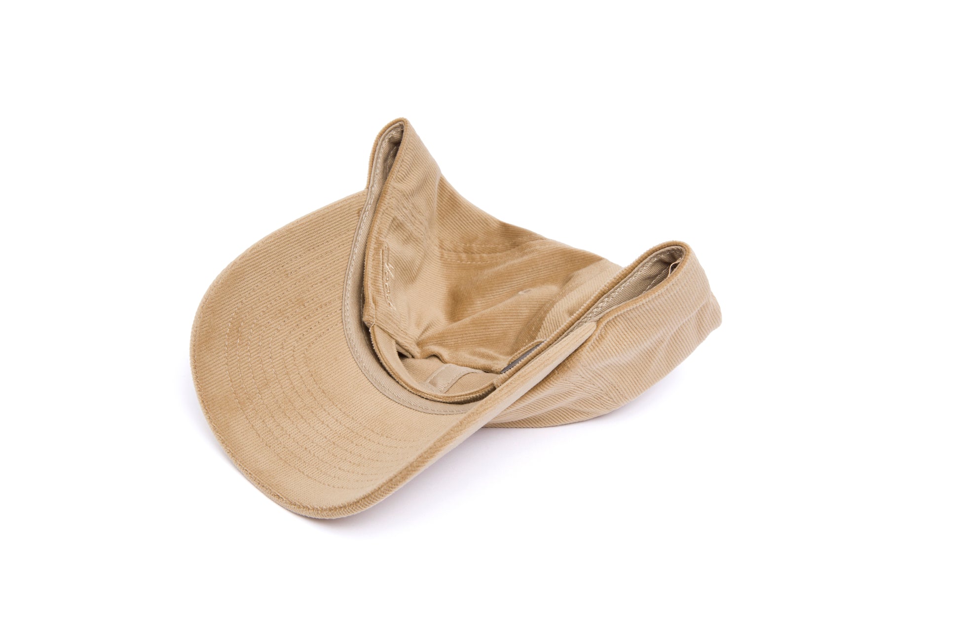 Clean Khaki 21-Wale Cord Dad Hat