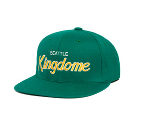 Kingdome wool baseball cap