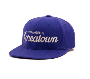 Koreatown wool baseball cap