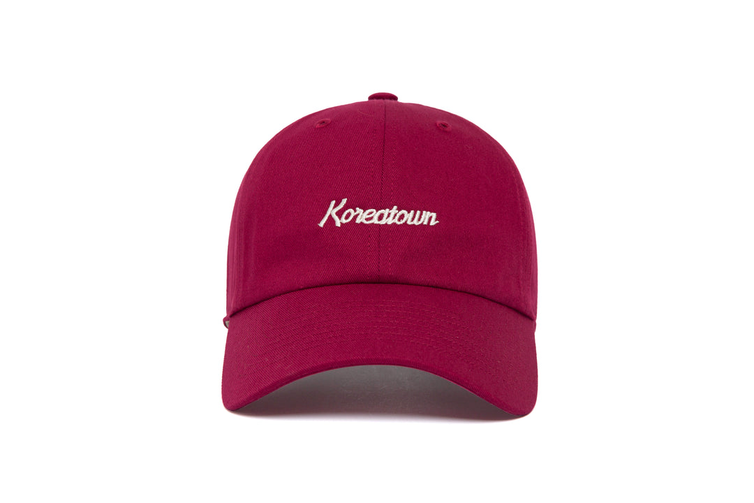 Koreatown Microscript Dad wool baseball cap