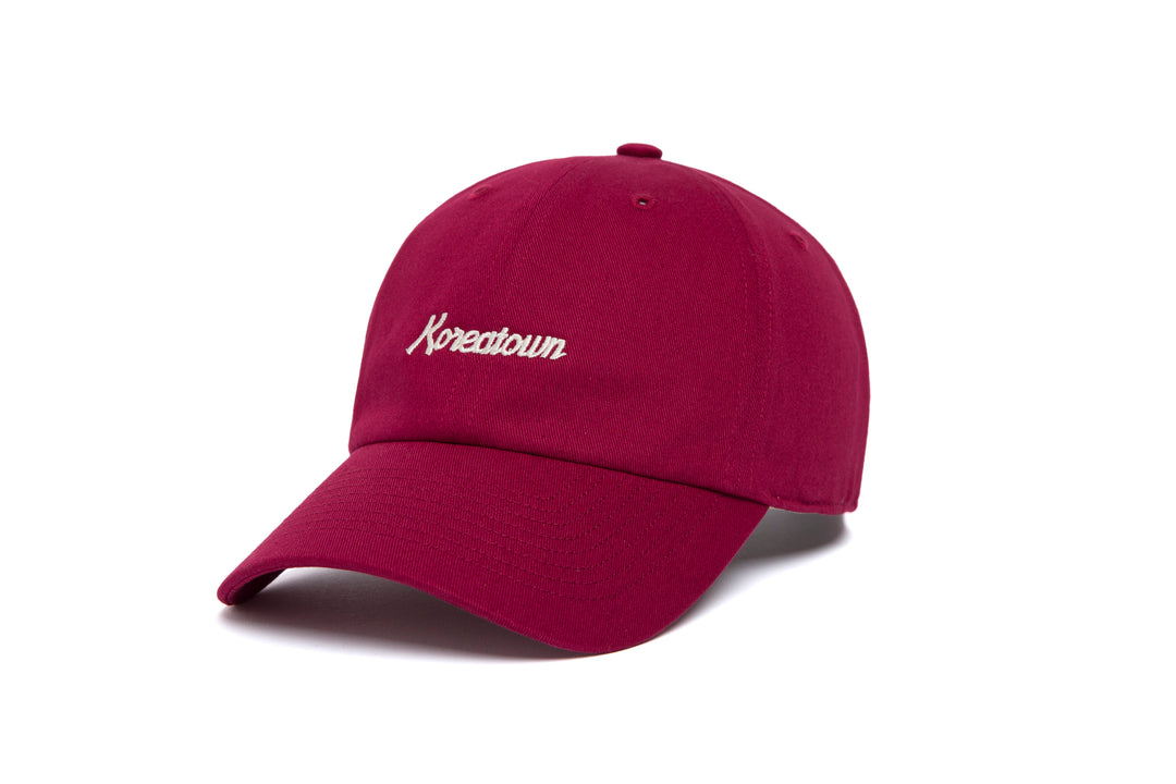 Koreatown Microscript Dad wool baseball cap