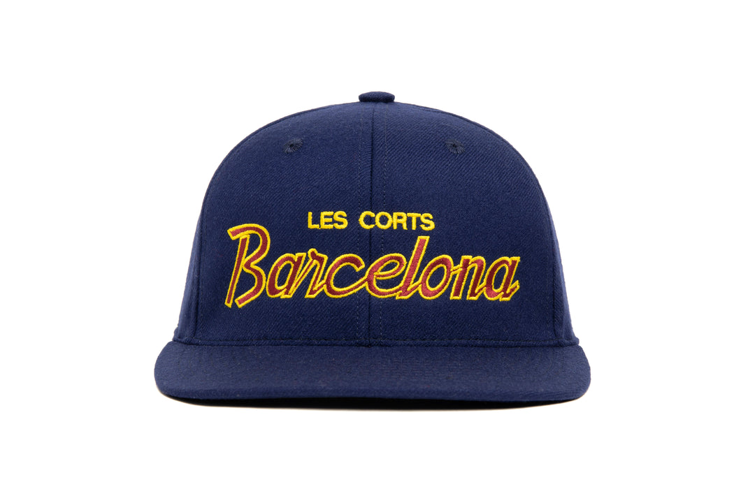 Barcelona wool baseball cap