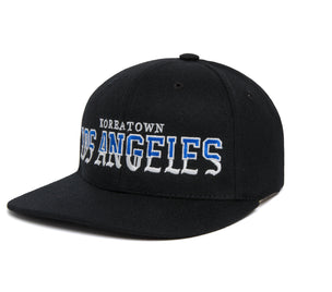 LOS ANGELES Retro Block wool baseball cap