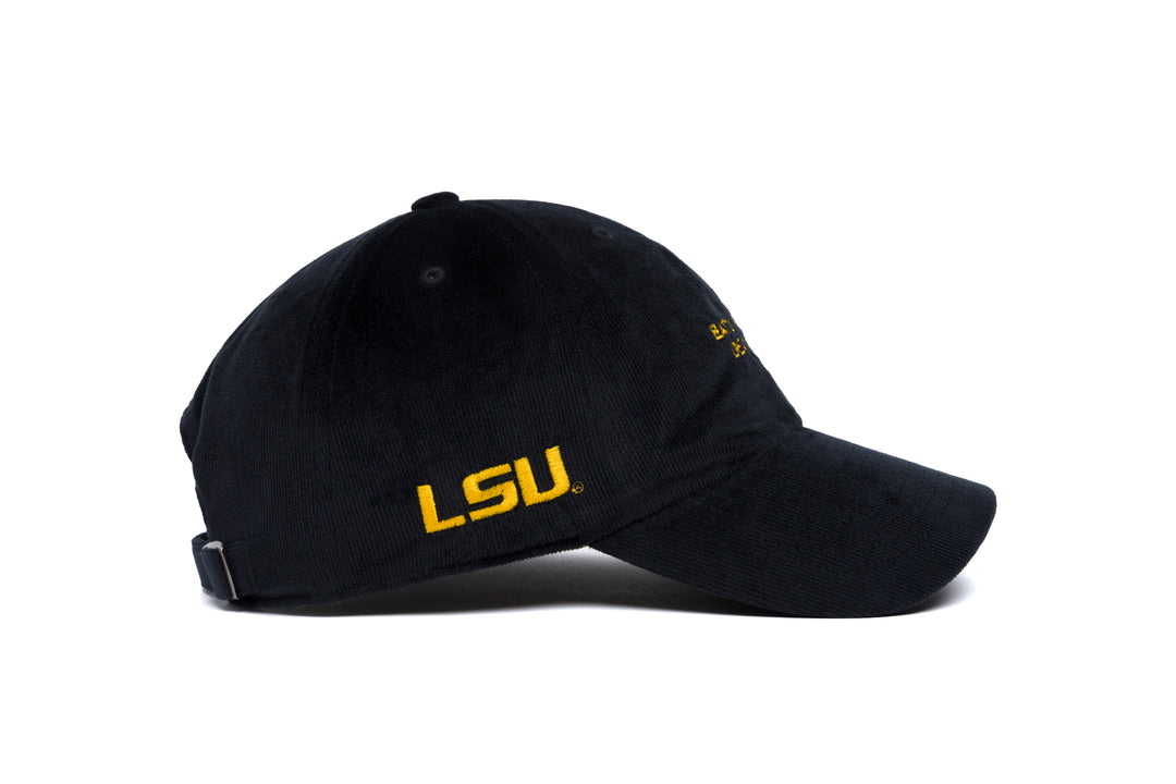 LSU Name 21-Wale Cord Dad wool baseball cap