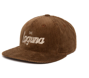 Laguna 6-Wale Cord wool baseball cap