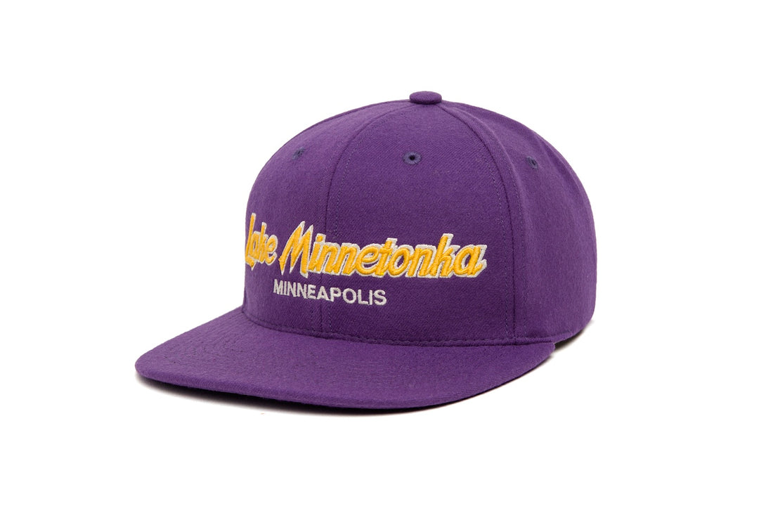 Lake Minnetonka Sub Script wool baseball cap