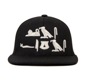 Las Vegas Hieroglyphic wool baseball cap