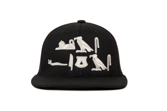 Las Vegas Hieroglyphic wool baseball cap