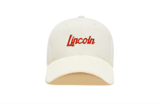 Lincoln Chain Snapback Curved wool baseball cap