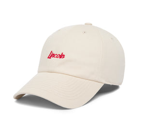 Lincoln Microscript Dad wool baseball cap