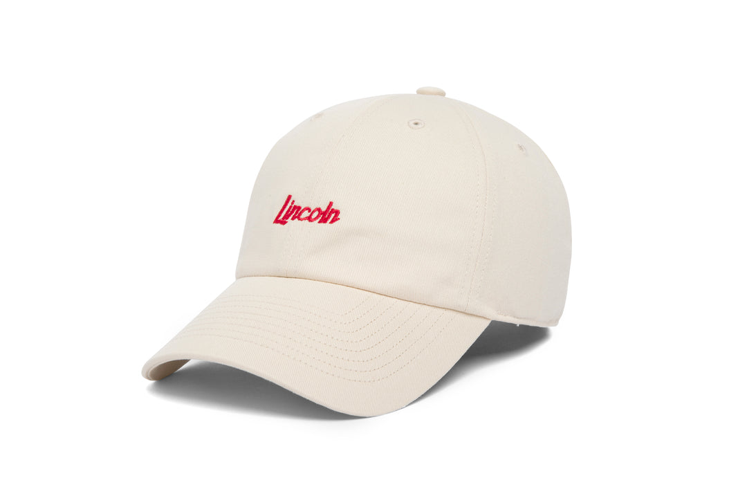 Lincoln Microscript Dad wool baseball cap