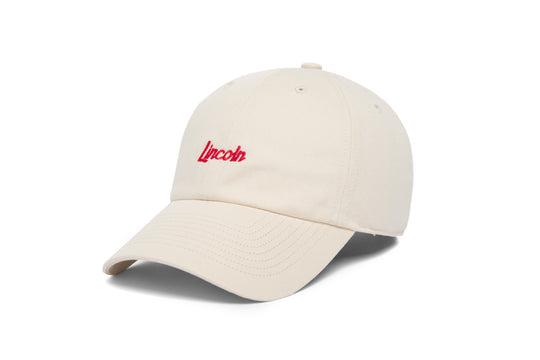 Lincoln Microscript Dad wool baseball cap