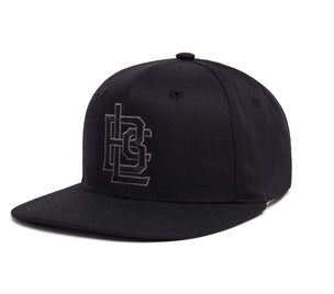 Long Beach Tonal Interlock wool baseball cap