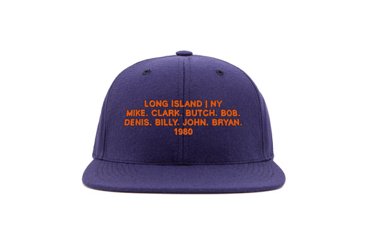 Long Island 1980 Name wool baseball cap