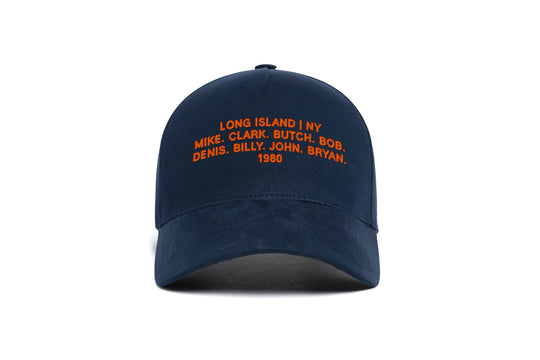 Long Island 1980 Name 5-Panel wool baseball cap