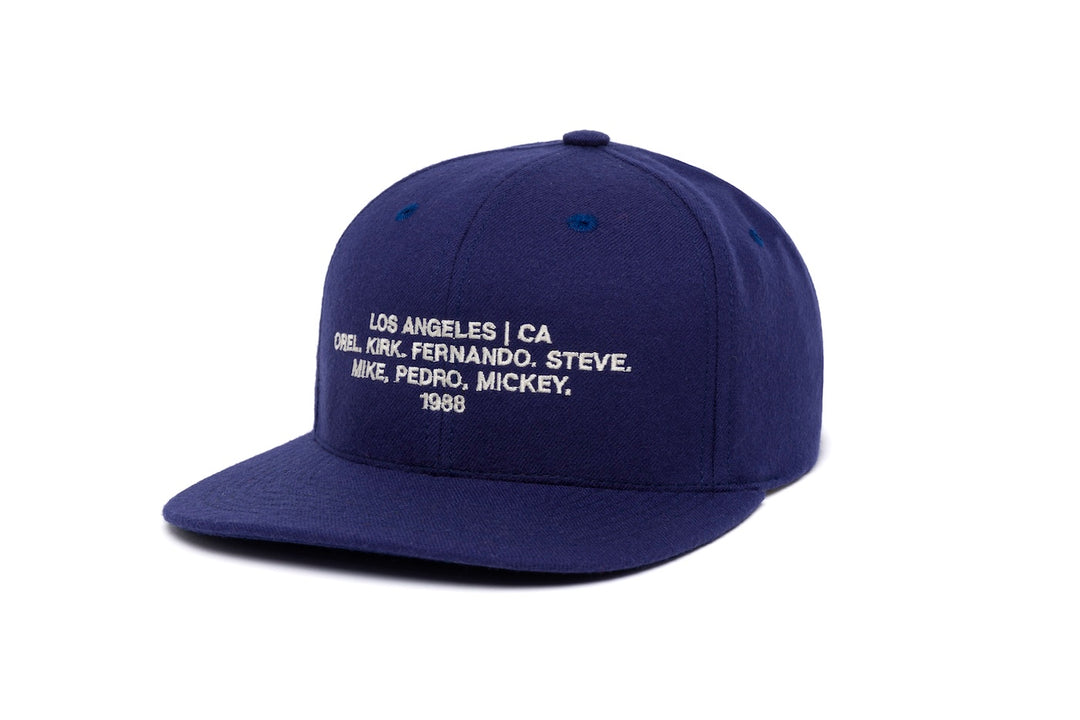 Los Angeles 1988 Name wool baseball cap