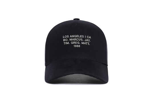 Los Angeles 1988 Name 5-Panel II wool baseball cap