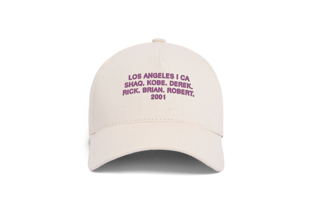 Los Angeles 2001 Name 5-Panel wool baseball cap