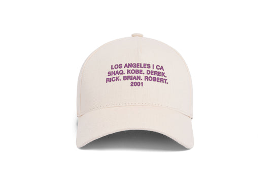 Los Angeles 2001 Name 5-Panel wool baseball cap