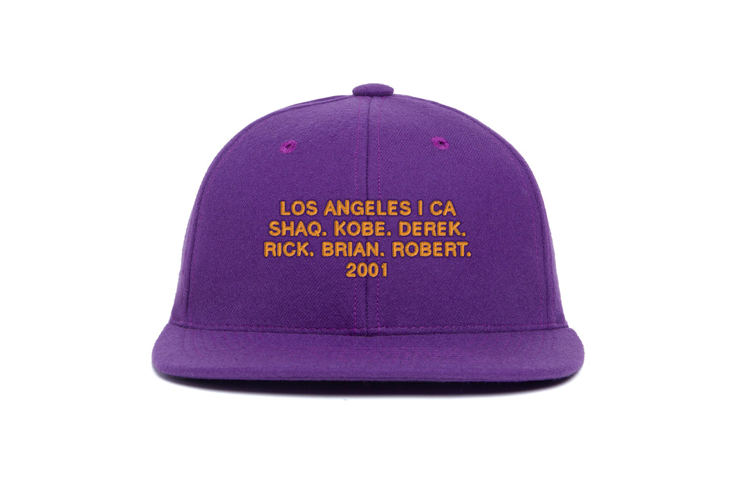 Los Angeles 2001 Name II wool baseball cap