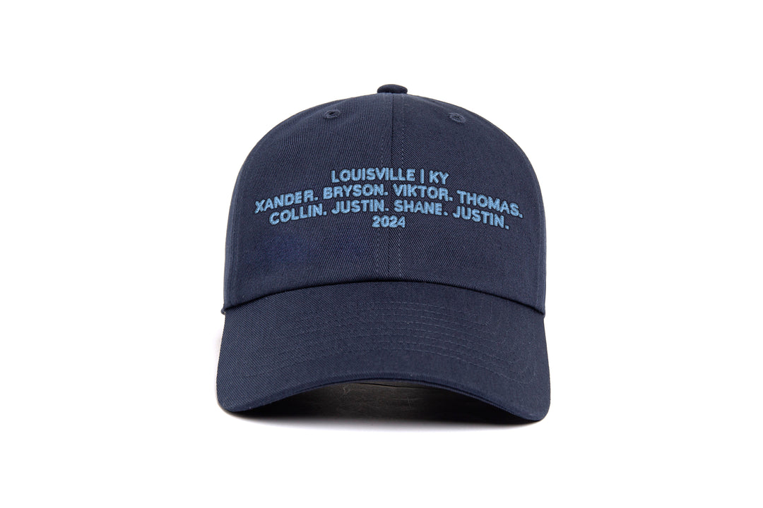 Louisville 2024 Name Dad wool baseball cap